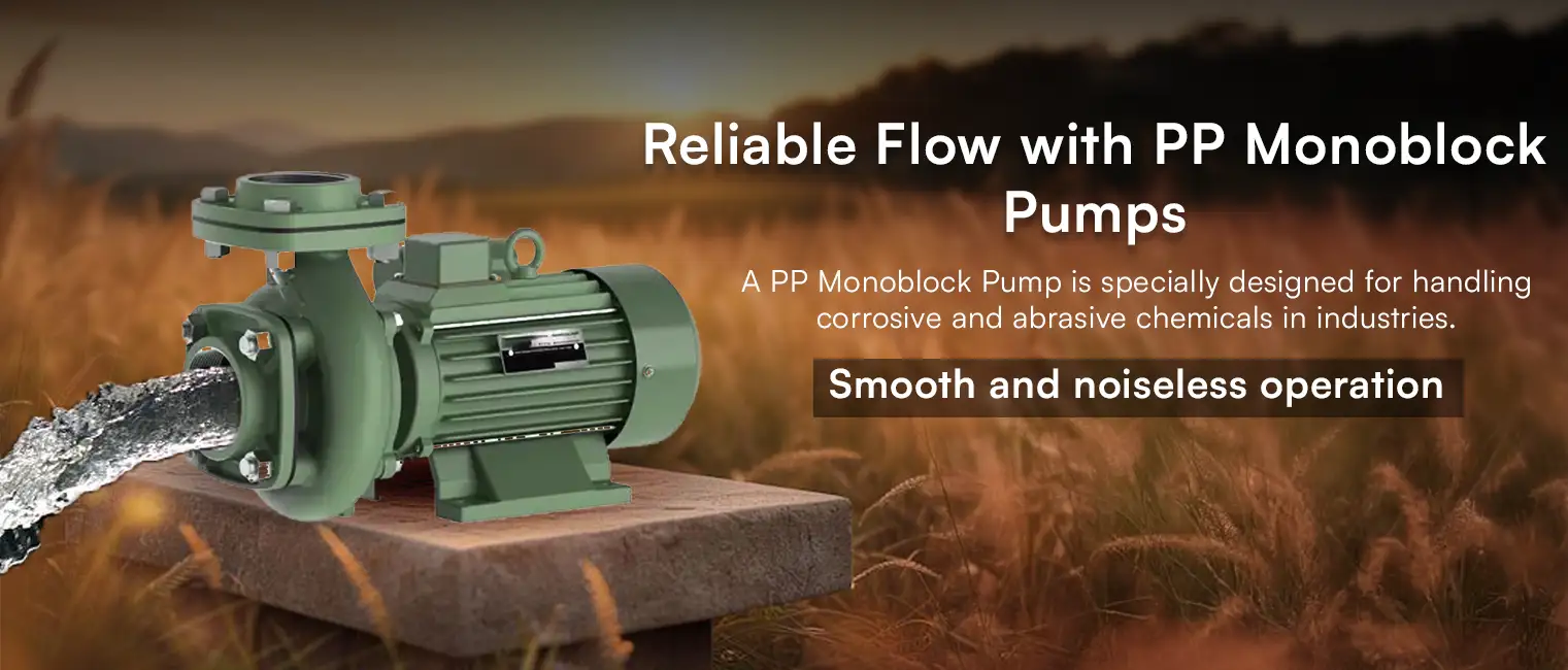 PP Mono Block Pumps